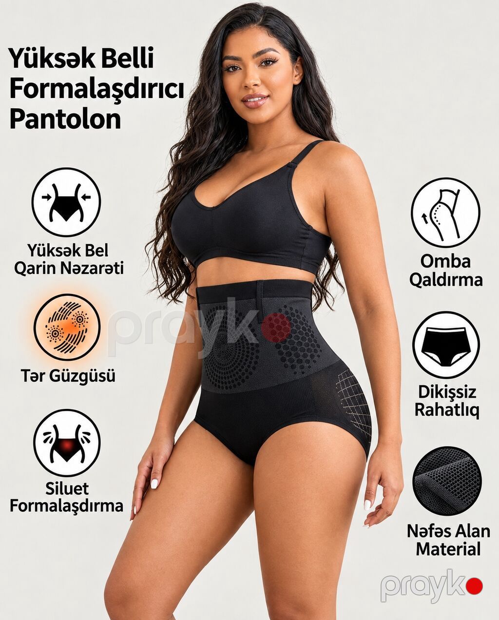 Bədənini Daha Zərif və Formada Göstər - Yüksək bel dizaynı: beli — Korsete, Bakı (5)