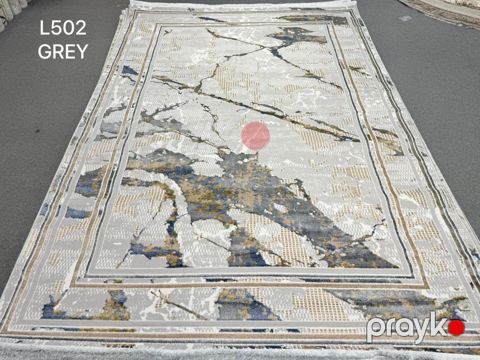 Xalça 0916, bej, ipək, 100x200 sm — Bakı