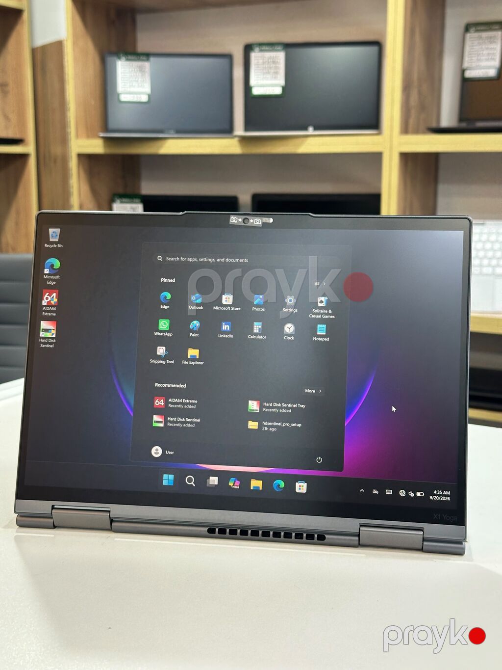 Yeni Lenovo Yoga, 14 Intel Core i7, 512 GB, Ünvandan götürmə, Ödənişli çatdırılma, Rayonlara çatdırılma — Lenovo, Bakı (3)