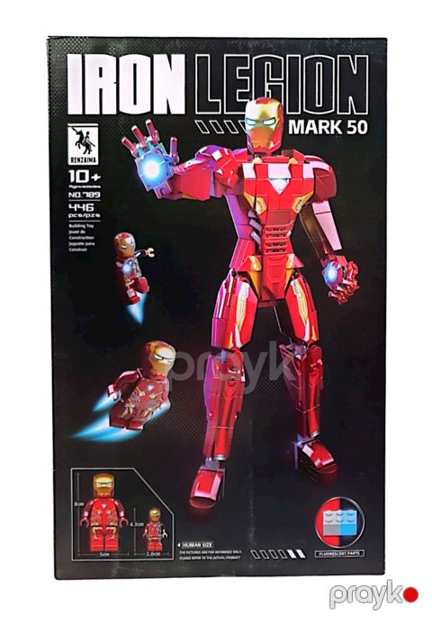 Konstruktor Iron Legion L225588789, 3+ yaş, 446 hissə — Bakı