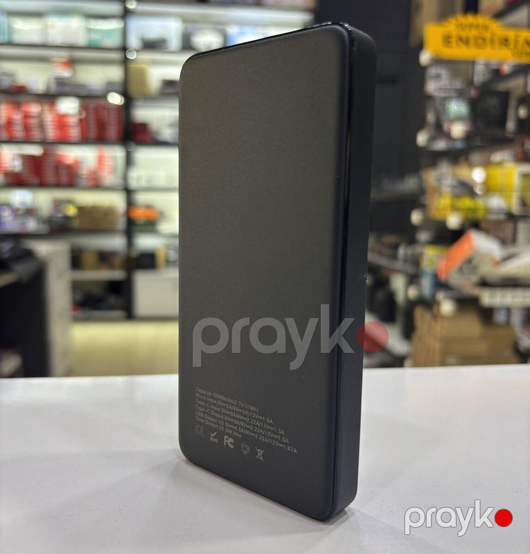 10000 Mah P2 Fast Charge QC 3.0 Power Bank — Smartfonlar, Bakı (3)