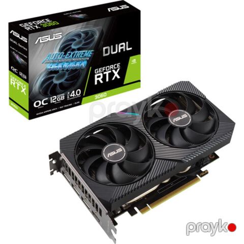 ASUS Dual RTX 3060 oc 12GB GDDR6 192 Bit — Bakı