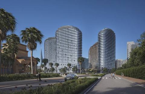 Sea Breeze, 1 otaqlı Yeni tikili satılır - 29.6 m², 7/28 mərtəbə — Villa Park