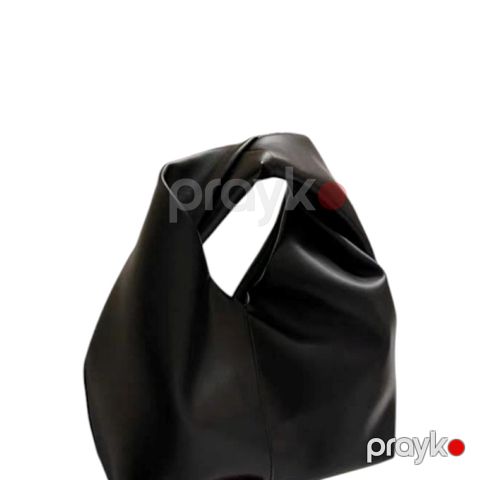 Qadın çantası 26x12x11 sm, dəri, qara — Bakı