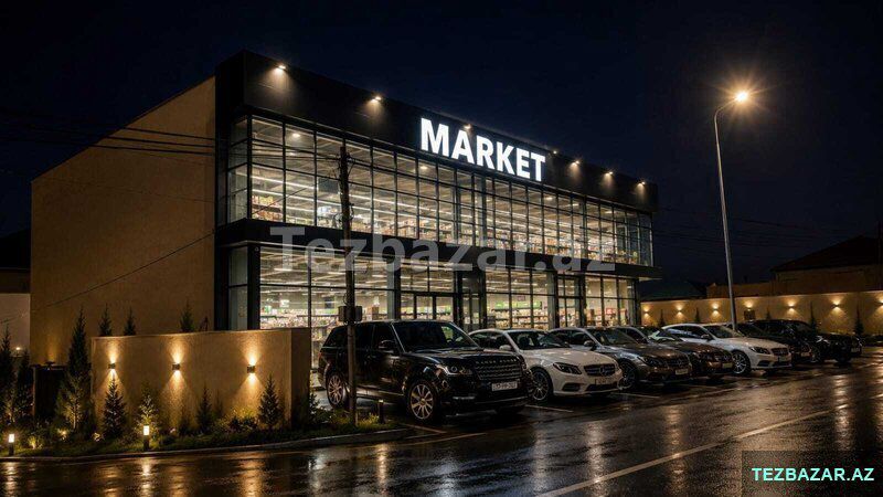 Obyekt satílír Sarayda Market teyinatlí — Ofis, Bakı (3)