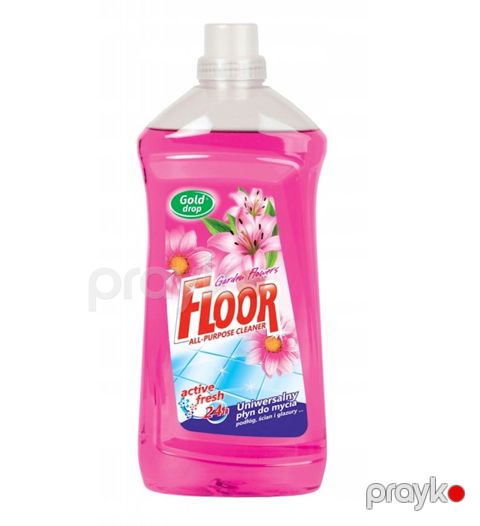 Universal səthlər təmzləyici vasitə Gold Drop Floor Garden Flowers 1500 ml — Bakı
