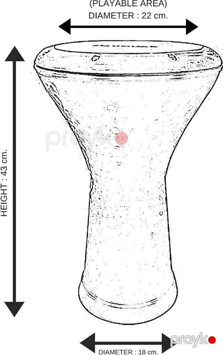 Darbuka “Vatan” — Musiqiə alətləri, Bakı (2)