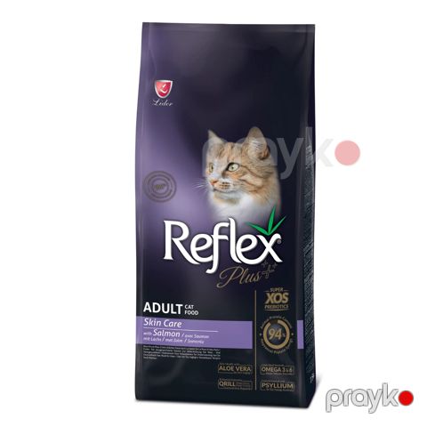 Quru yem pişiklər üçün Reflex Plus Balıq, tük tökülməsinə qarşı, 1 kq — Bakı
