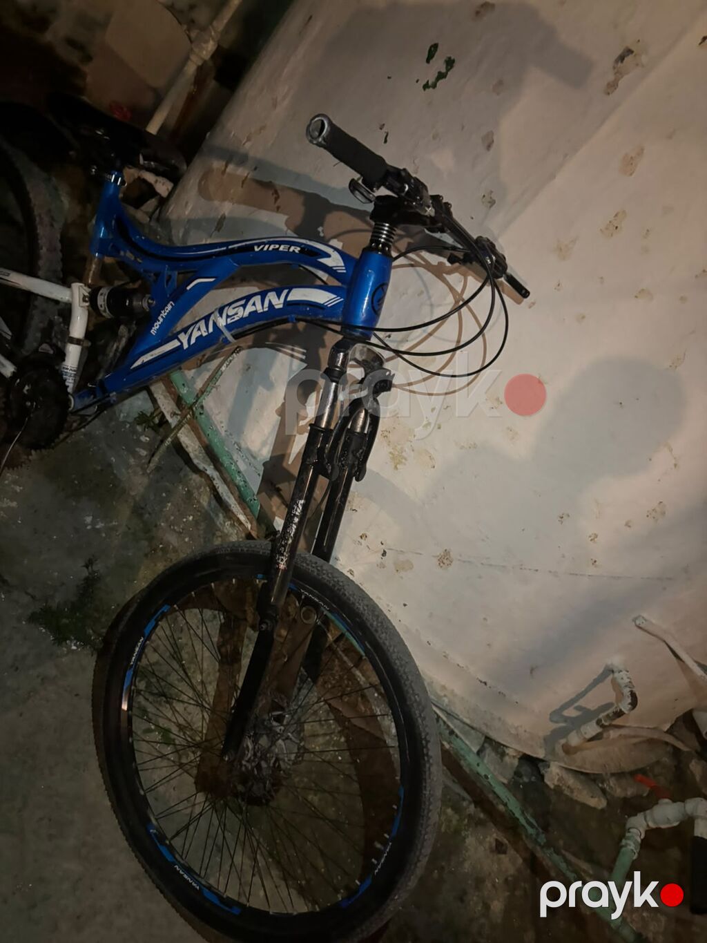 Yansan Viper dağ velosipedi - Çərçivə: Alüminium, full-suspension (ön — Dağ velosipedləri, Xırdalan (7)
