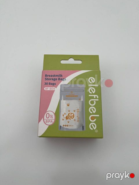 Ana südü saxlama paketləri Elefbebe BF-B04, 100 ml, 30 əd — Bakı