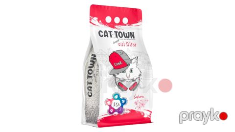 Doldurucu Cat Town pişik tualeti üçün sakura ətri ilə, 10 l — Bakı