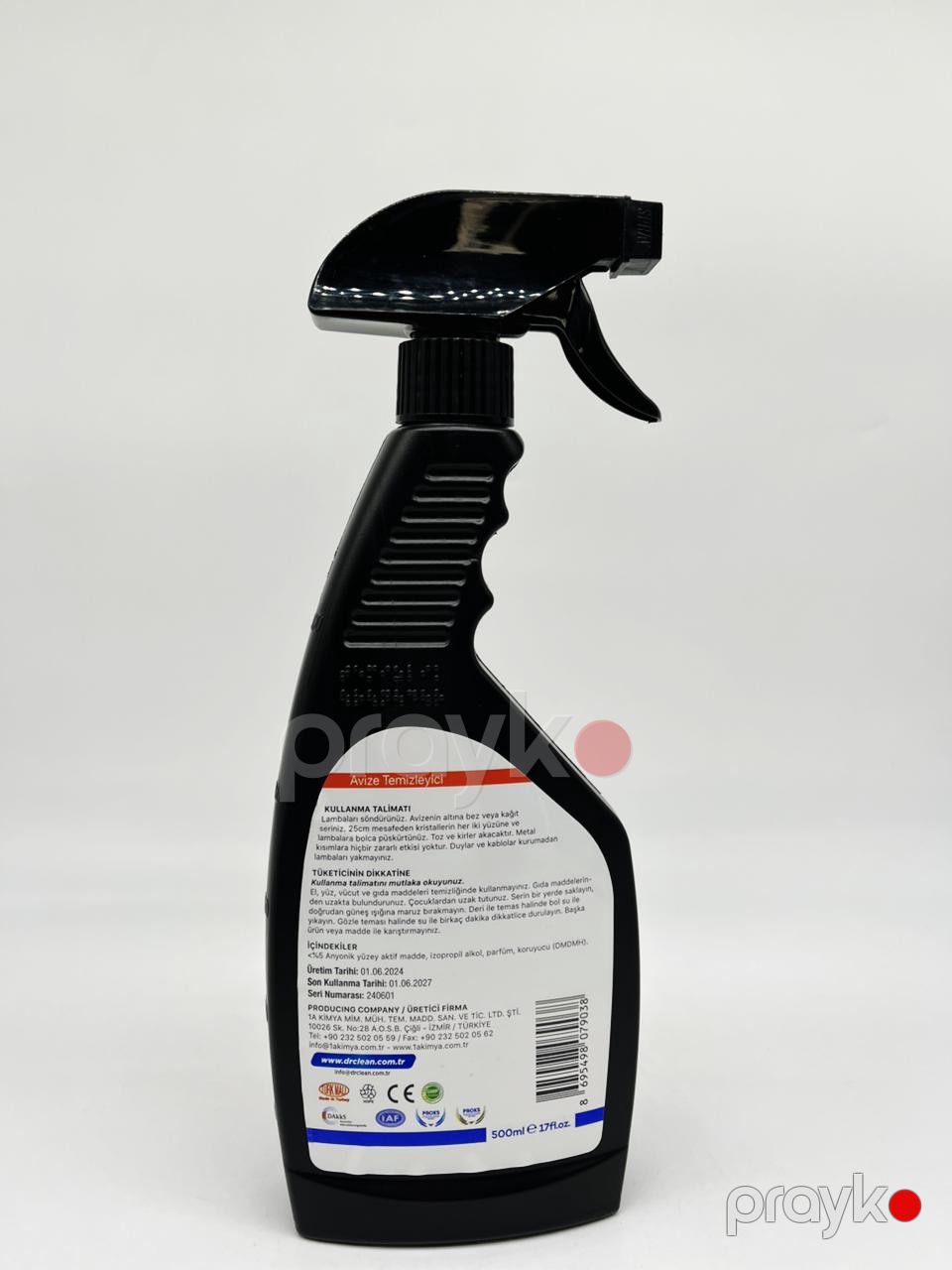 Çılçıraqlar üçün təmizləyici Dr.Clean Original, 500 ml — Mallar, Bakı (2)