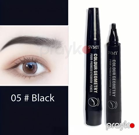 Qaşlar üçün qələm-marker Svmy Colour Geometry 05 Black, 2.5 ml — Bakı
