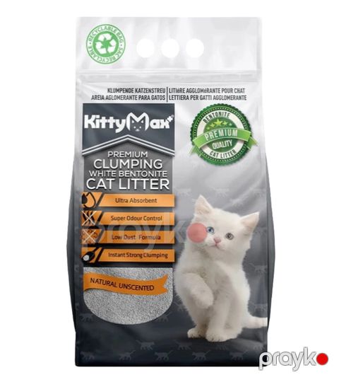 Topalaşan doldurucu pişiklər üçün KittyMax Karbon Aktivləşdirilmiş kömür ilə 5 l - 8680659333586 — Bakı