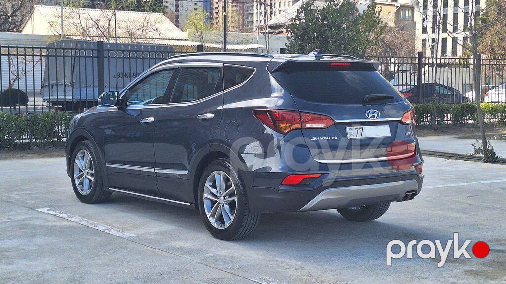 Hyundai Santa Fe, 2.0 L, 2016 il, 196 895 km — Avtomobillər, Bakı (6)