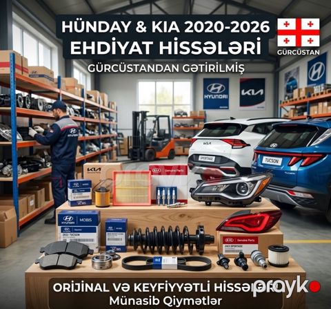 Hyundai, Kia ehtiyat hissələri — Bakı