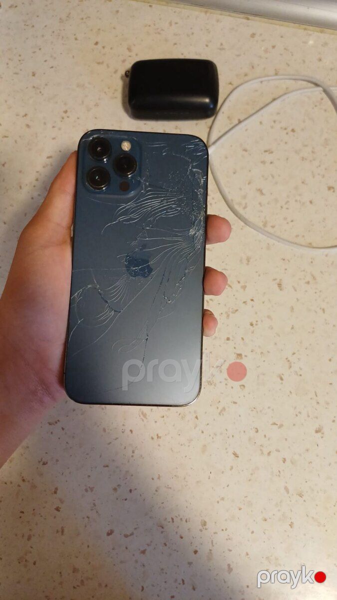 Apple iPhone 12 Pro Max Pacific Blue 128GB/6GB — Smartfonlar, Sumqayıt (3)