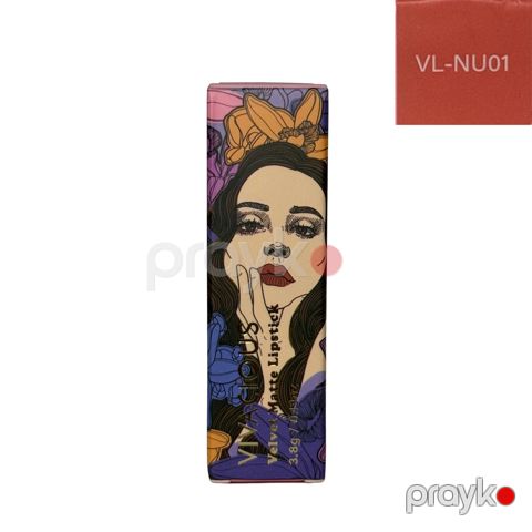 Dodaq Boyası Vivacious Velvet Matte VL-NU01, 3.8 q — Bakı