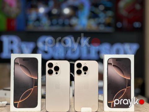 Apple iPhone 16 Pro Max Desert Titanium 256GB/8GB — Bakı