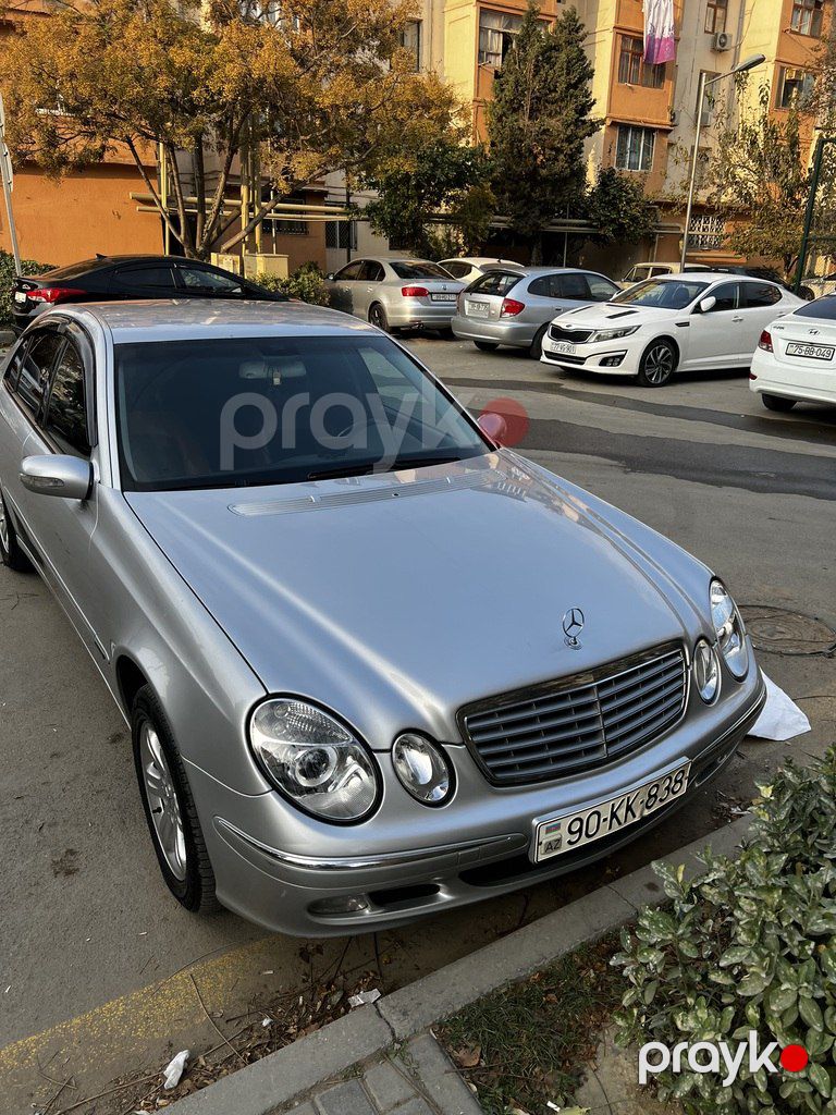 Mercedes E 270, 2.7 L, 2003 il, 480 000 km — Avtomobillər, Bakı (2)