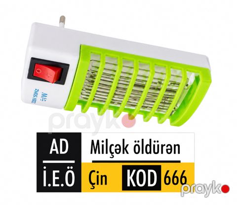 Elektrik milçəköldürən RF4 plastik müxtəlif rənglər — Bakı