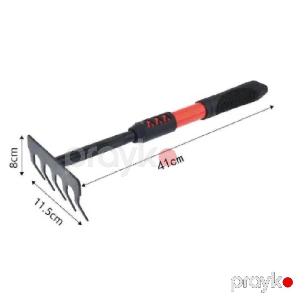 Dırmıq torpaq üçün qara metal-plastik İL-3968 — Mallar, Bakı (2)