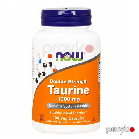 Aminturşusu Now Foods Taurine Double Strength 1000 mq, 100 ədəd kapsul — Bakı