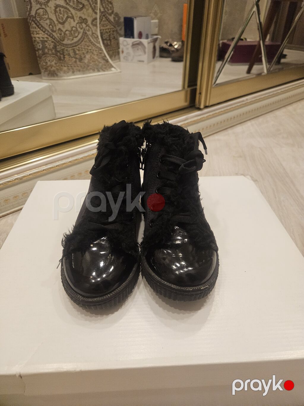 Rəng - Qara Krossovkalar, Ölçü: 30, Qız üçün — Uşaq ayakkabısı, Xırdalan (7)