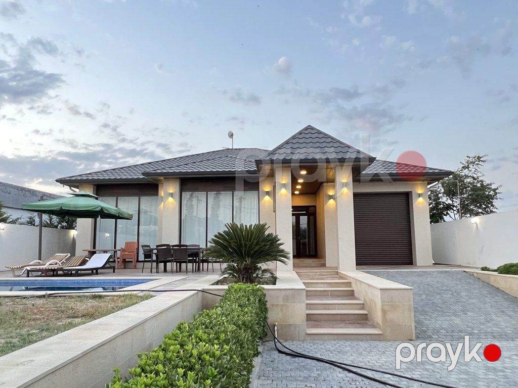 İcarəyə verilir 5 otaqlı həyət evi/bağ evi 200 m² — Ev, villa, Bakı (9)