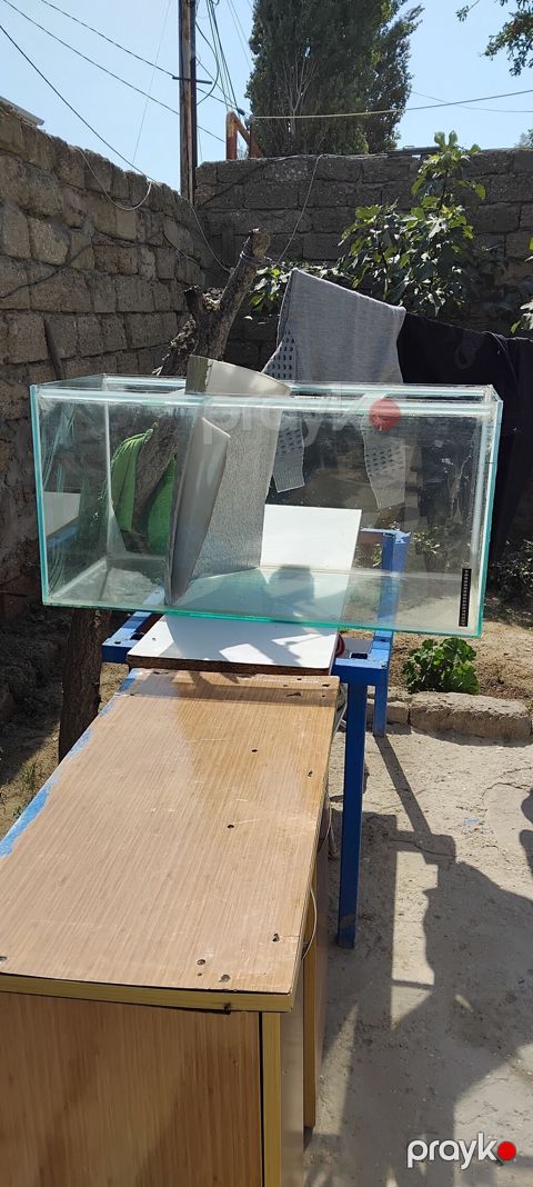 Dördbucaq akvarium, Boş, 225 l, Ünvandan götürmə — Bakı