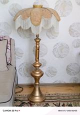 Antikvar qızılı rəngli lampa — Azer