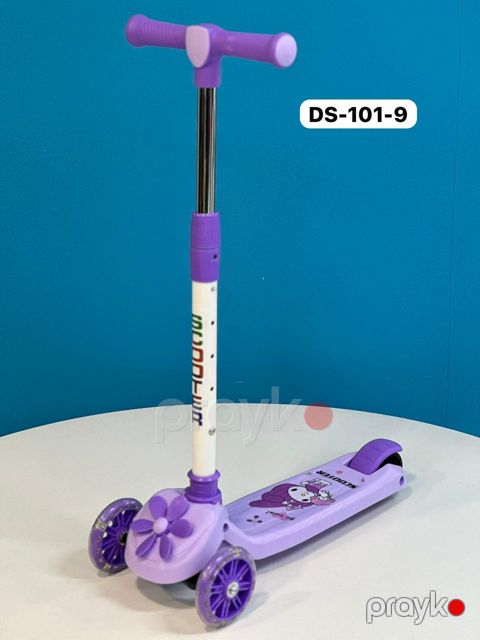 Uşaqlar üçün samokat DS-101-9, 3+ yaş, bənövşəyi — Bakı