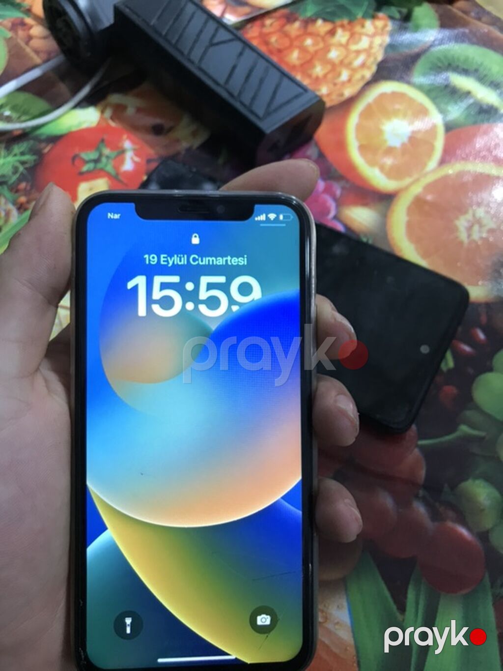 IPhone X, 64 GB, Ağ, Face ID — Apple iPhone, Bakı (2)