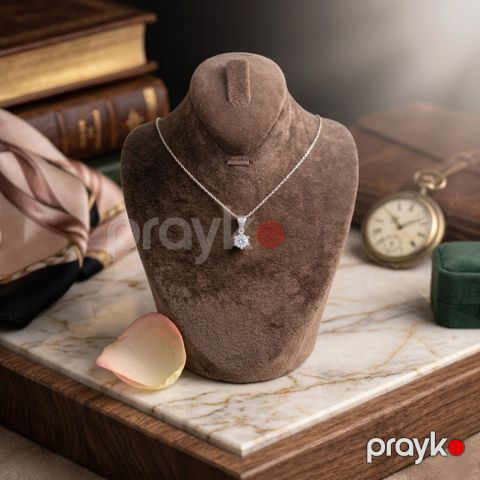 Kulonlu zəncir qadınlar üçün SA085, gümüş 925 əyar — Bakı
