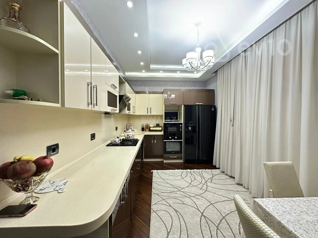 3 otaqlı mənzil, 120 m², xətai metro — kirayə — Mənzil, Bakı (12)