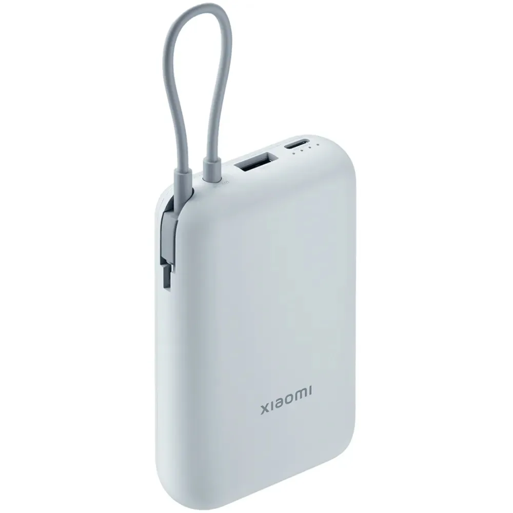Xiaomi Powerbank 10000Mah (Integrated Cable) Ice Blue — Mallar, Bakı (3)
