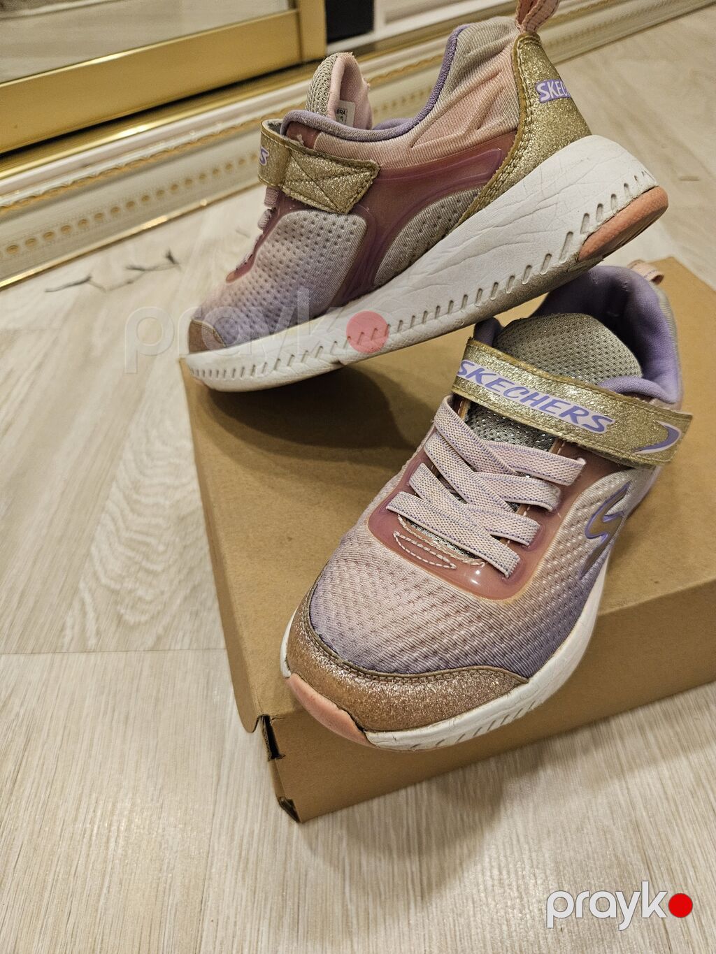 Rəng - Yasəmən Krossovkalar, Skechers, Ölçü: 30, Qız üçün — Uşaq ayakkabısı, Xırdalan (7)