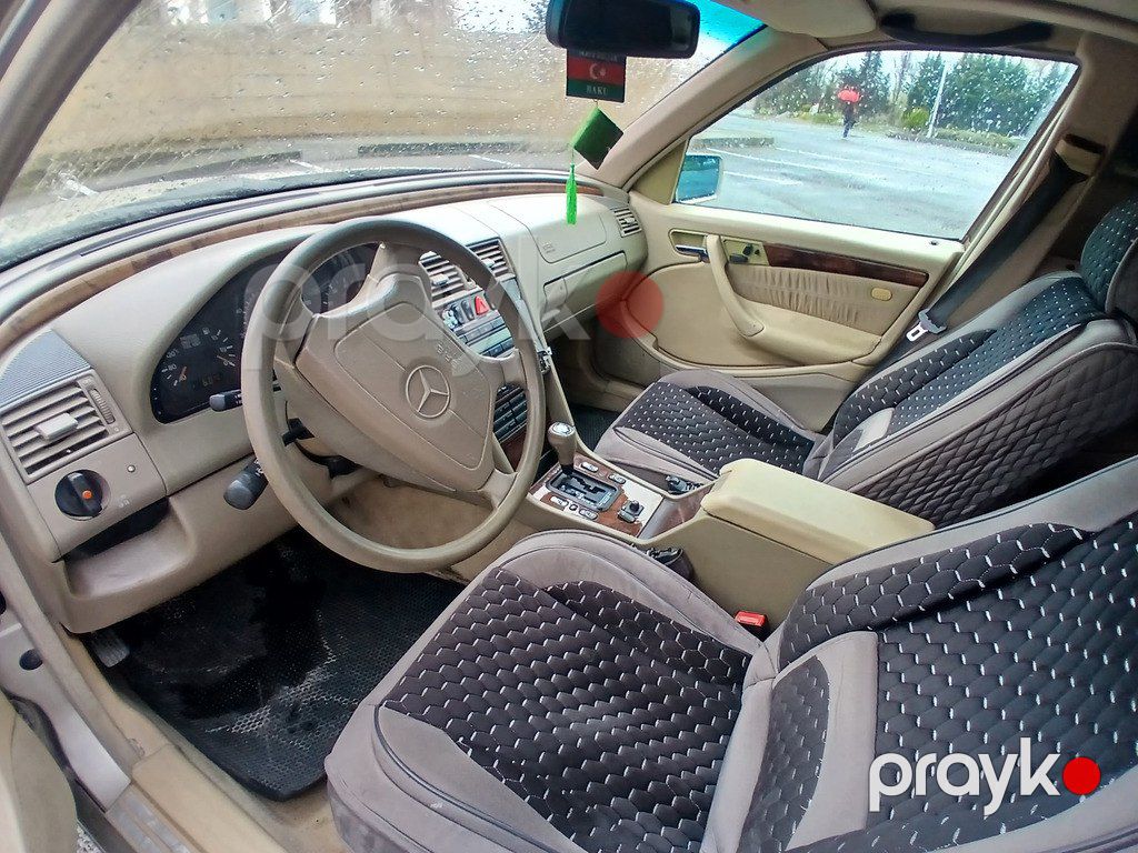 Mercedes C 230, 2.3 L, 1997 il, 230 000 km — Avtomobillər, Qəbələ (11)