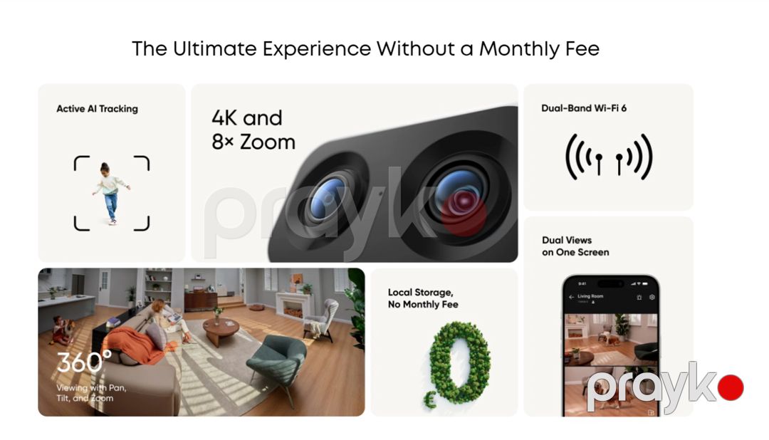Nəzarət kamerası eufy 4K Security Camera — Ağıllı ev və təhlükəsizlik, Bakı (9)