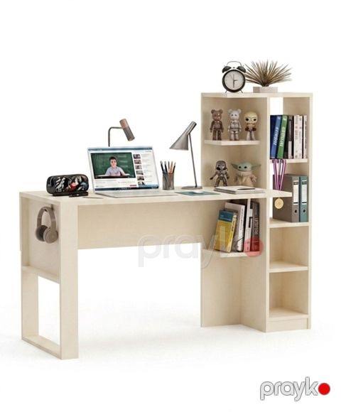 Yazı masası MB 28, Laminat,Bej, 145x121x55 sm — Bakı