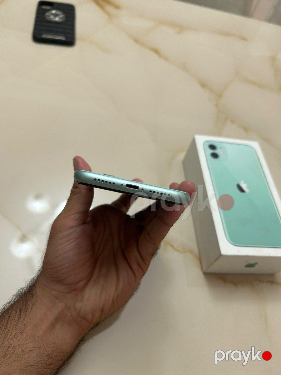 Apple iPhone 11 Green 128GB/4GB — Smartfonlar, Bakı (6)