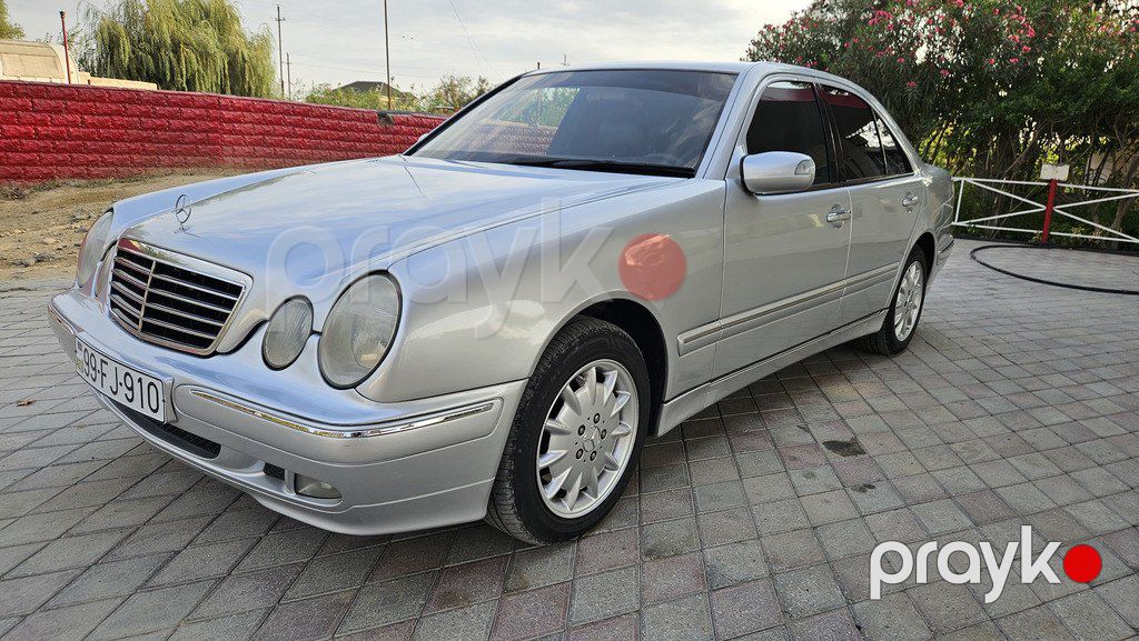 Mercedes E 270, 2.7 L, 2001 il, 351 000 km — Avtomobillər, Bakı (4)