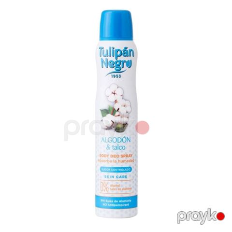 Dezodorant-sprey Tulipan Negro Pambıq və talk 200 ml — Bakı