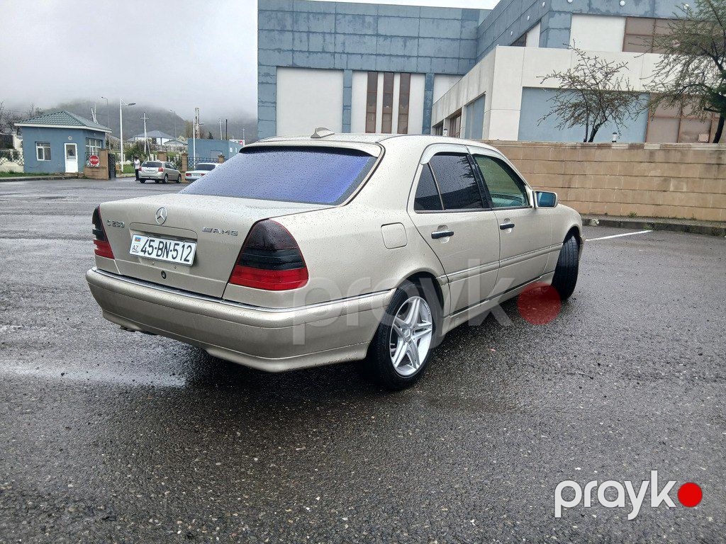 Mercedes C 230, 2.3 L, 1997 il, 230 000 km — Avtomobillər, Qəbələ (6)