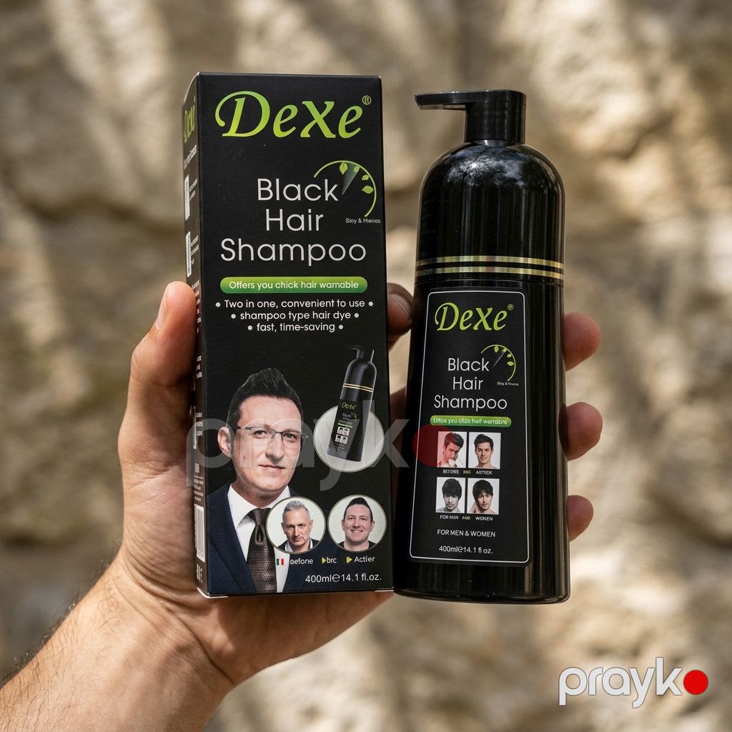 Tonlaşdırıcı şampun Dexe, Qara, 400 ml — Mallar, Bakı (2)