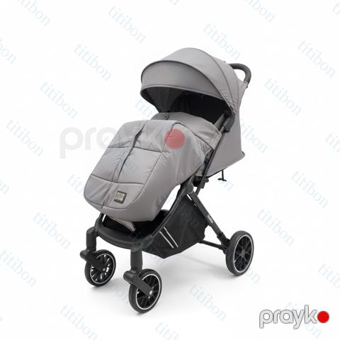 Uşaq arabası Kidilo K868F, metal, boz — Bakı