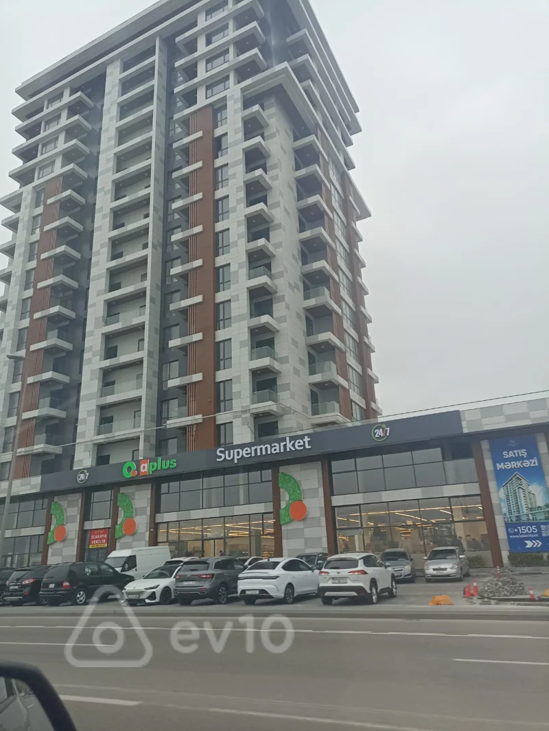 3 otaqlı mənzil, 126 m², Ziya Bunyadov Prospekti — Bakı