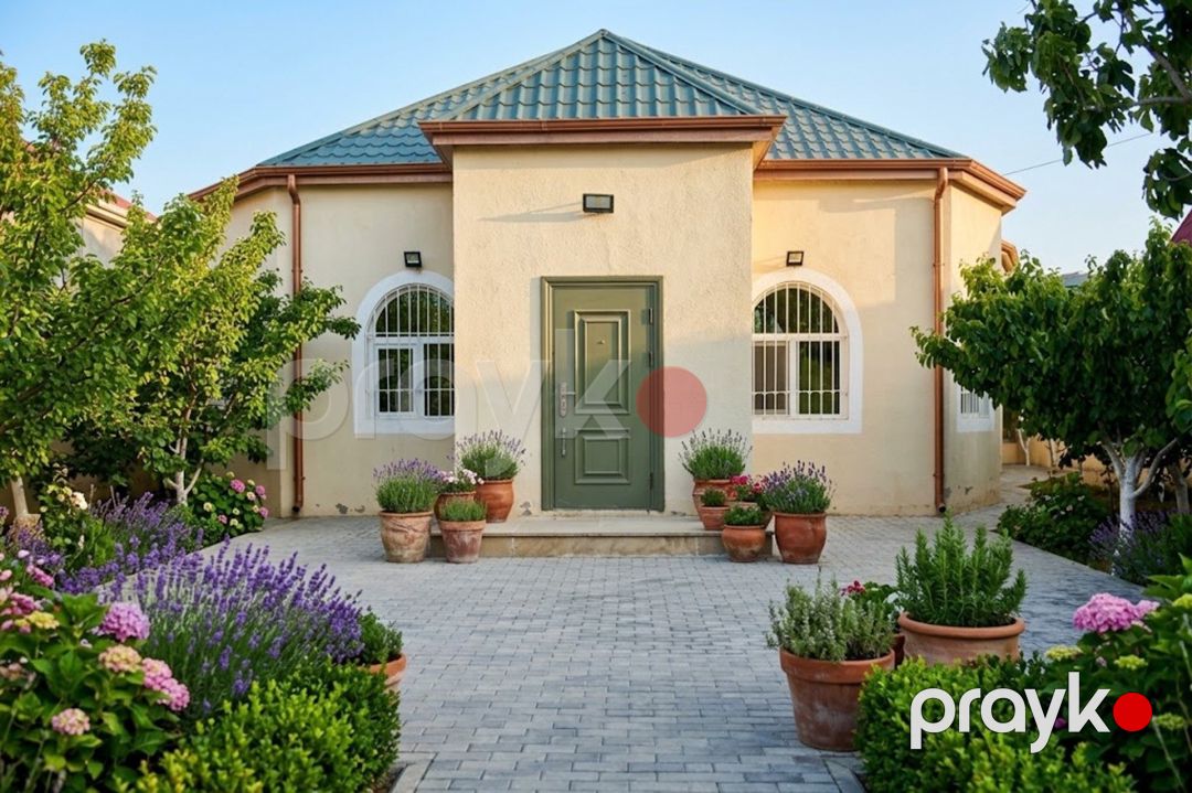 Satılır 4 otaqlı həyət evi/bağ evi 162 m² — Ev, villa, Bakı (2)