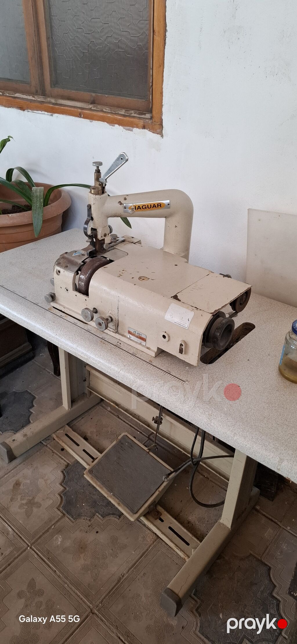 Dəri incəltmə (skiving) dəzgahı – Jaguar JS-801 - Peşəkar dəri — Stanoklar, Digah (4)