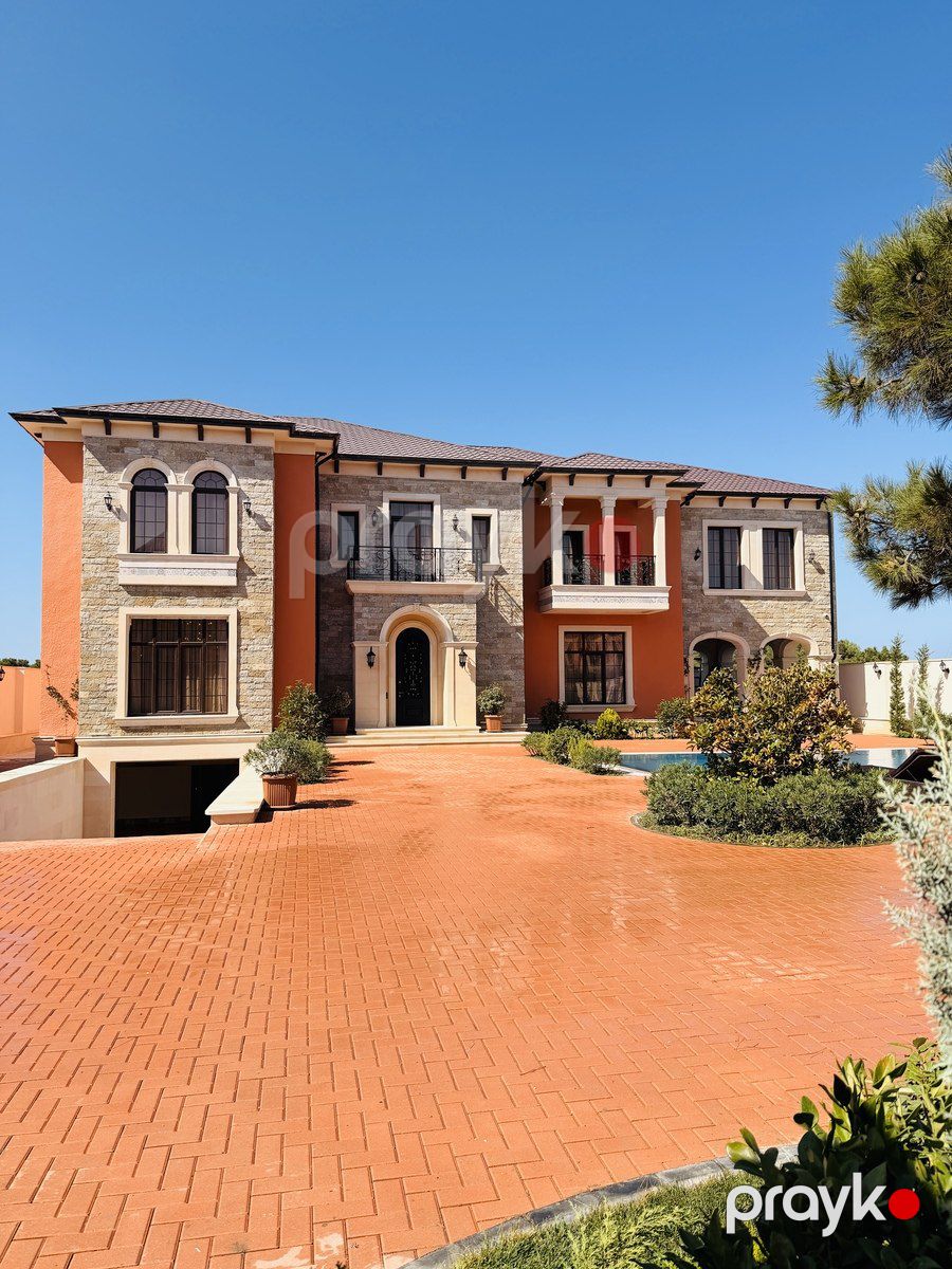 Satılır 6 otaqlı həyət evi/bağ evi 500 m² — Ev, villa, Bakı (4)